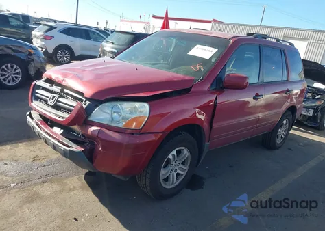 2005 Honda Pilot Ex из США, поврежденный, VIN 2HKYF18495H558566